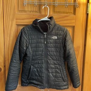 North face reversible jacket